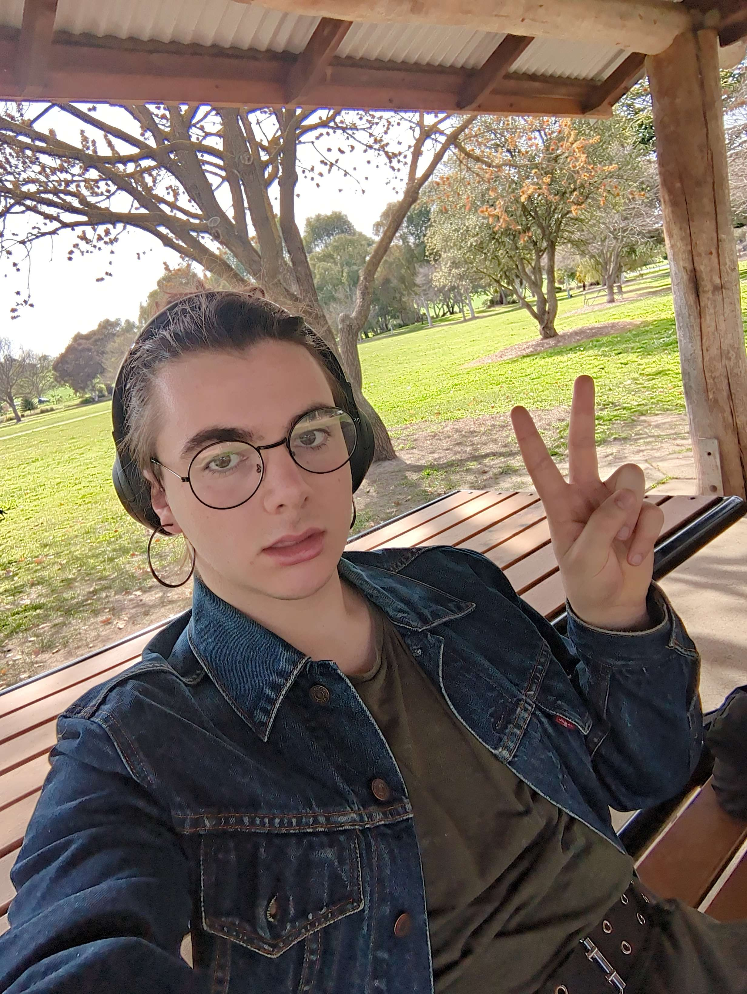 A photo of myself (super hot)